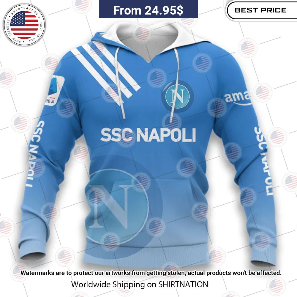 NEW SSC Napoli Hoodies Eye soothing picture dear