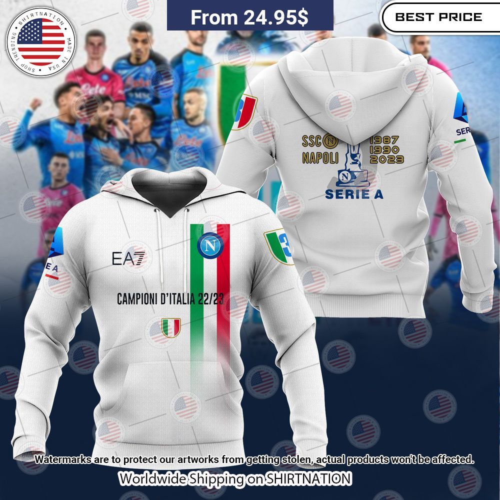 NEW SSC Napoli Serie A Hoodies