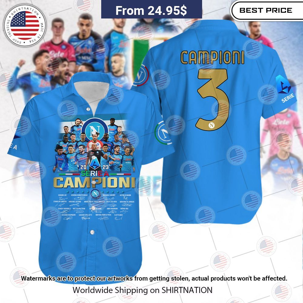 NEW SSC Napoli Shirts Royal Pic of yours