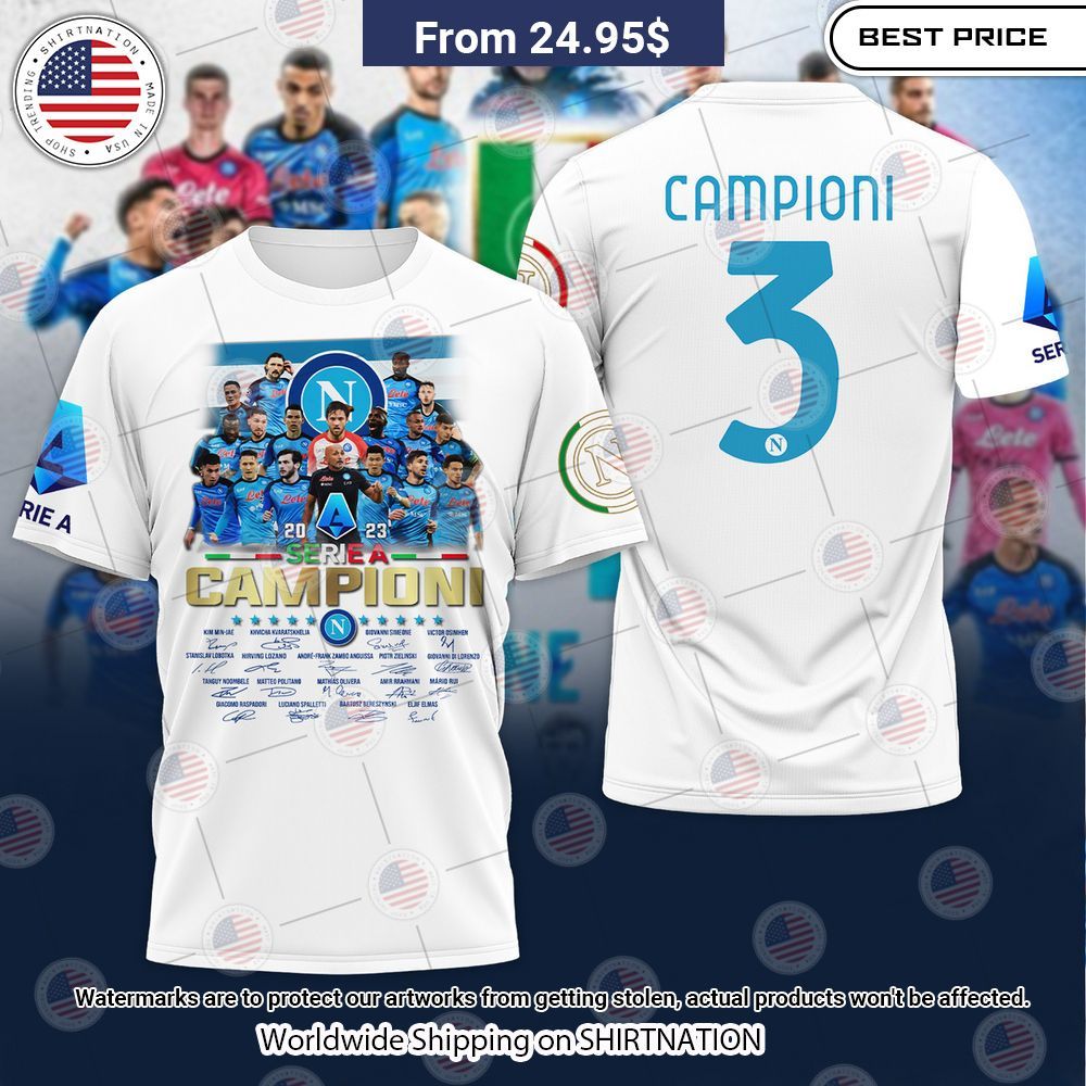 NEW SSC Napoli Shirts Generous look