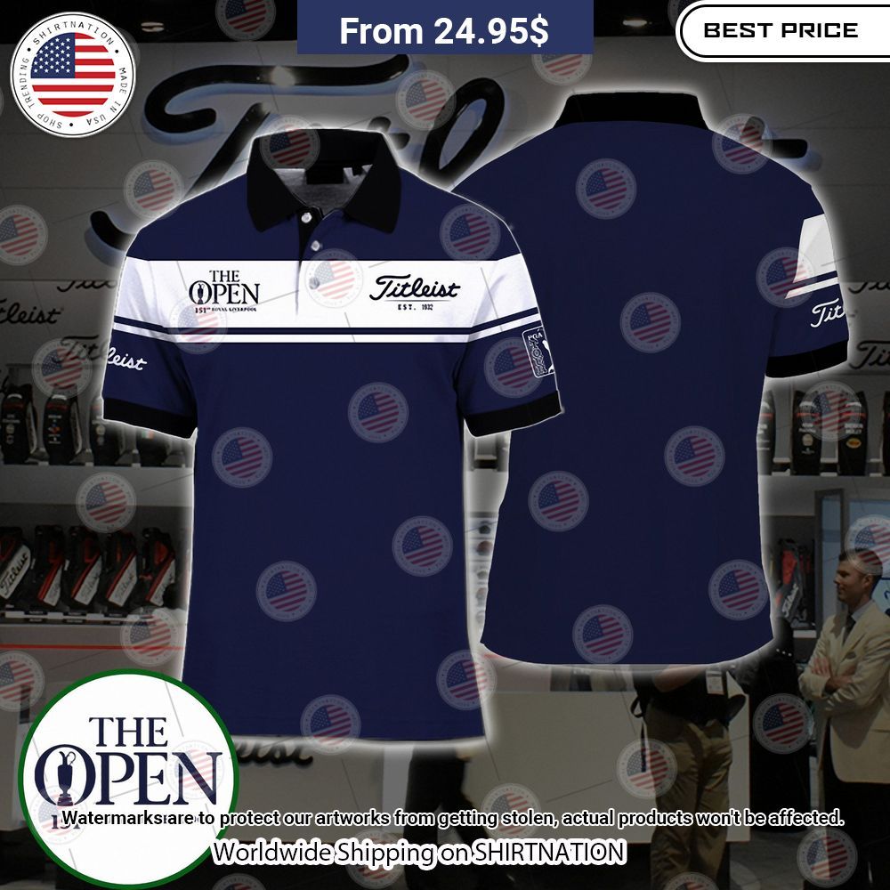 NEW The Open Championship 151st royal Liverpool Shirts