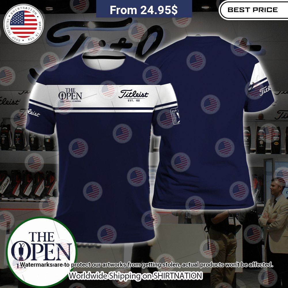 NEW The Open Championship 151st royal Liverpool Shirts Royal Pic of yours