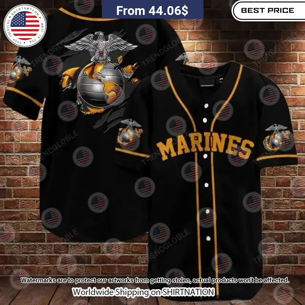 NEW United States Marine Corps Baseball Jerseys Wow, cute pie