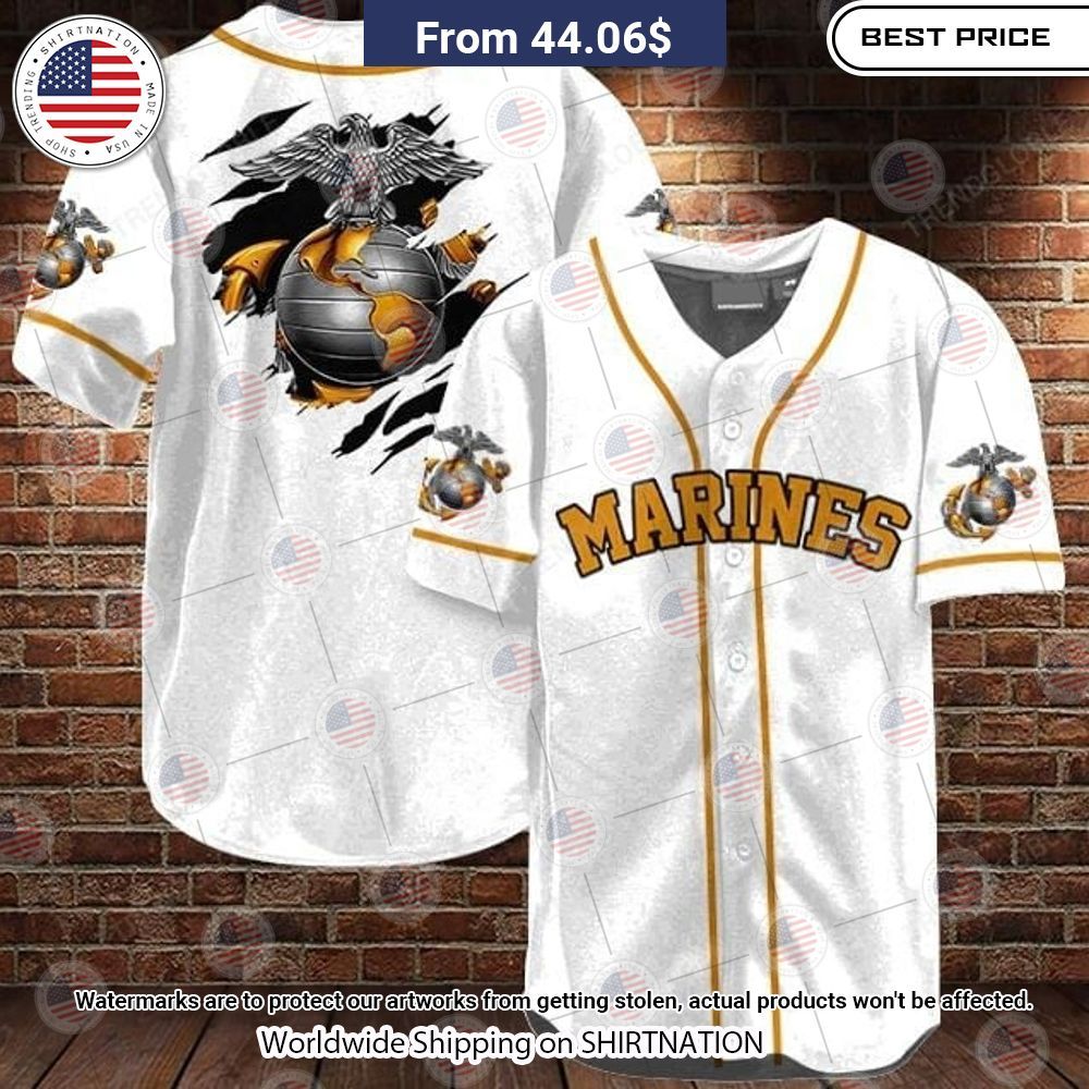 NEW United States Marine Corps Baseball Jerseys Best click of yours