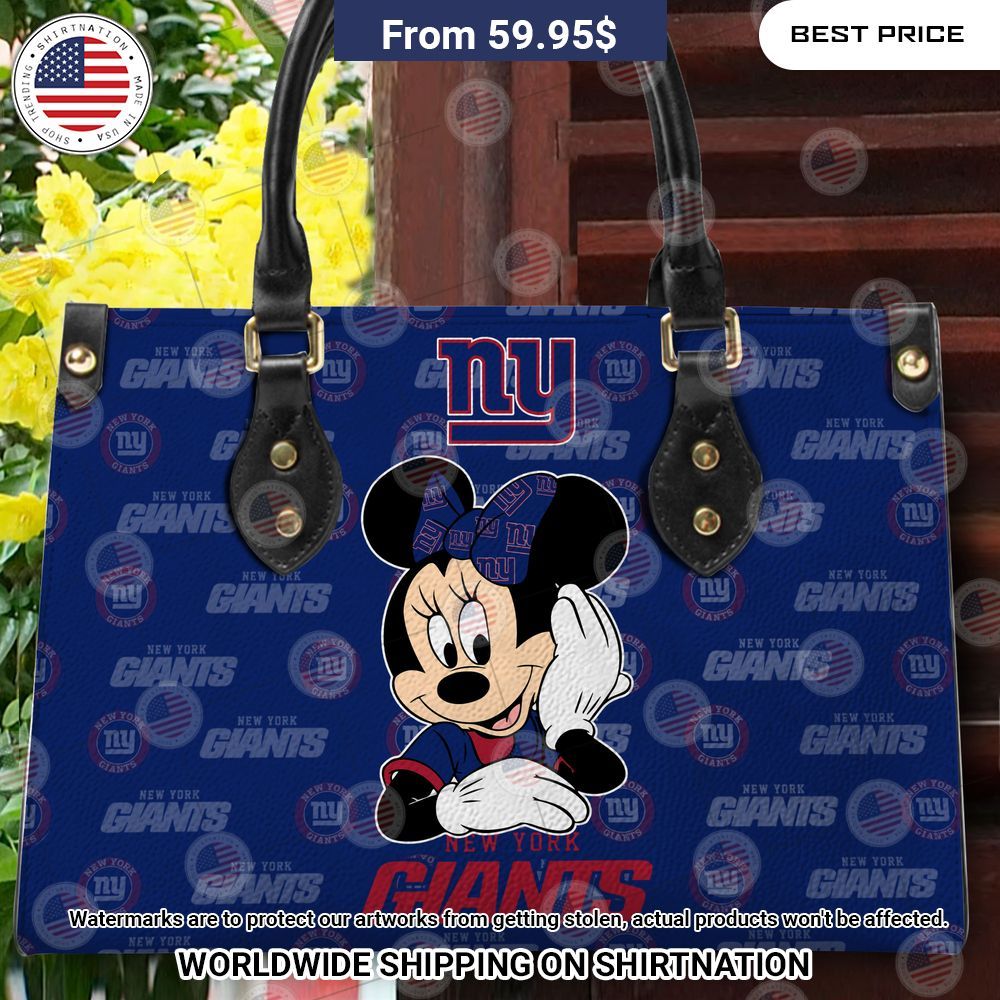 New York Giants Minnie Mouse Leather Handbag You look so healthy and fit