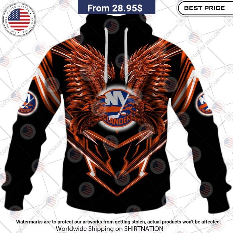 New York Islanders Dragon Custom Shirt Bless this holy soul, looking so cute