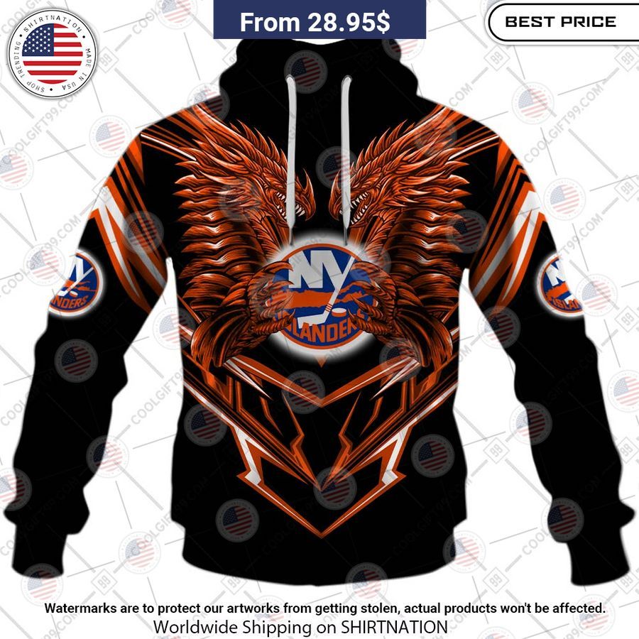 New York Islanders Dragon Custom Shirt Bless this holy soul, looking so cute