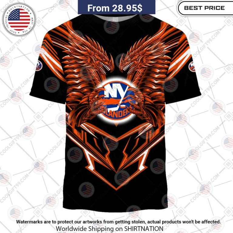 New York Islanders Dragon Custom Shirt You are always best dear