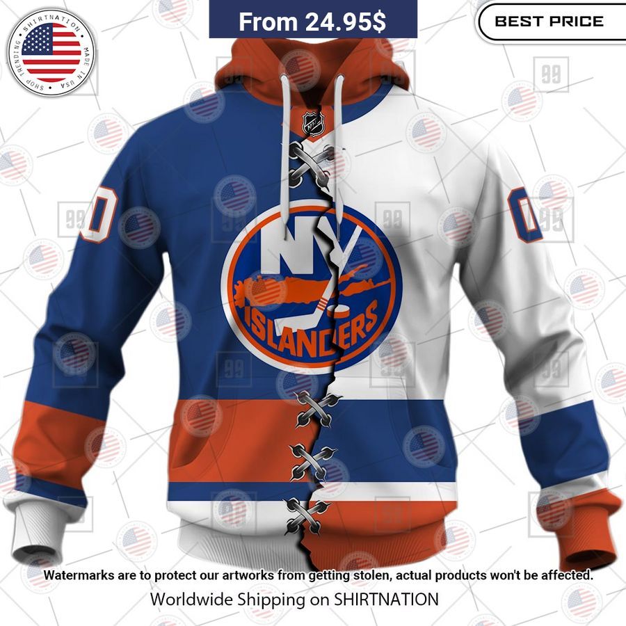 new york islanders mix jersey 2023 custom hoodie 2 159