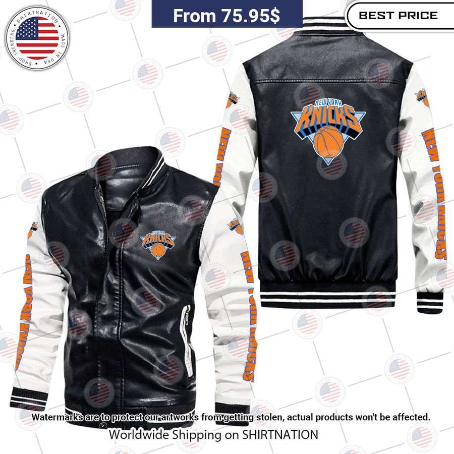 new york knicks leather bomber jacket 1 529