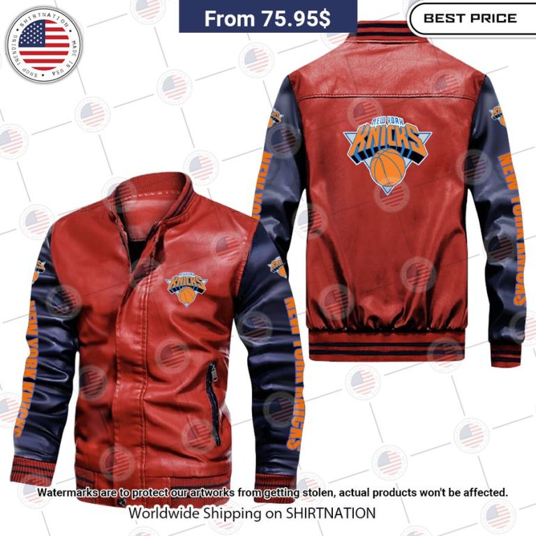 new york knicks leather bomber jacket 3 267