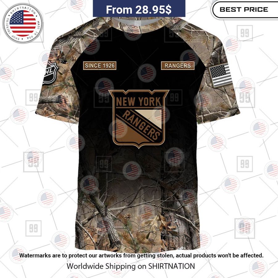New York Rangers Camouflage Custom Hoodie Best click of yours