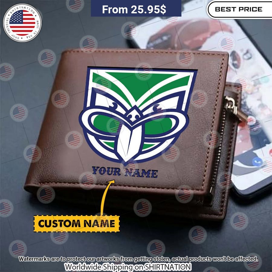 New Zealand Warriors Custom Leather Wallet Best click of yours