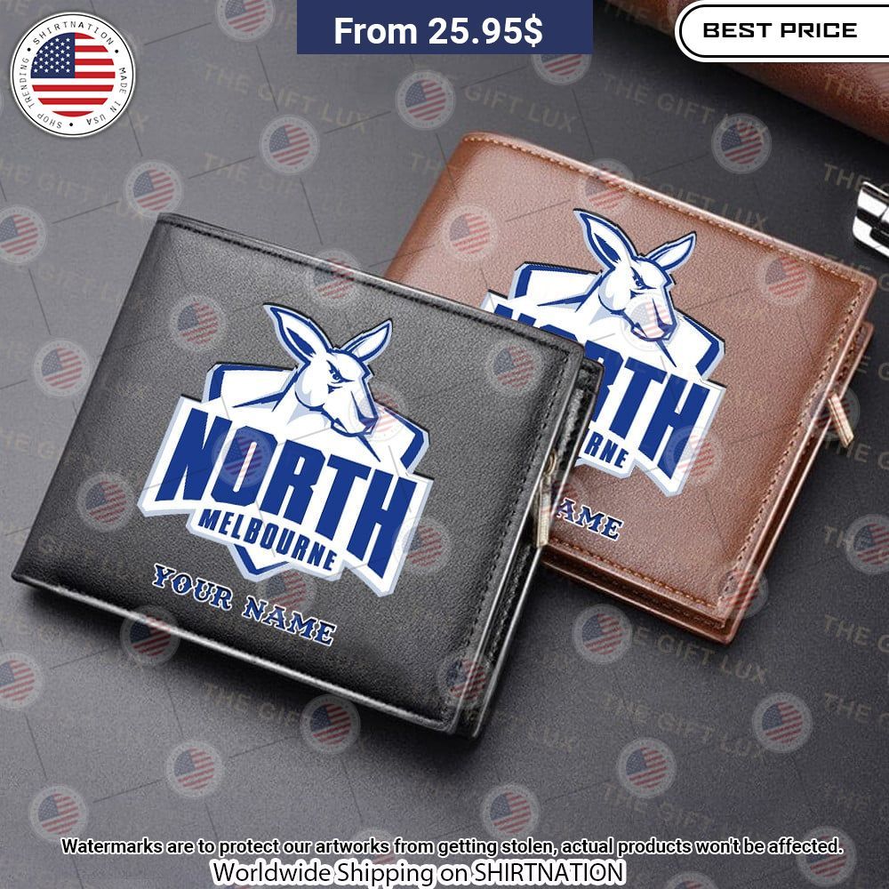 North Melbourne Custom Leather Wallet Natural and awesome