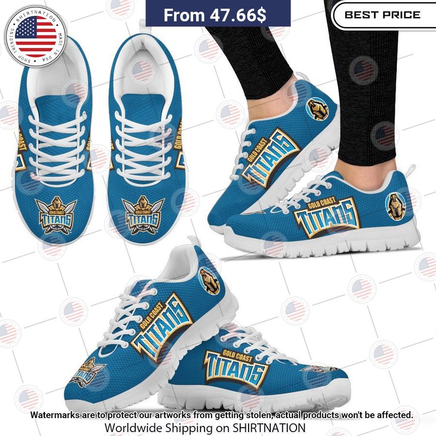 NRL Gold Coast Titans Running Shoes Our hard working soul