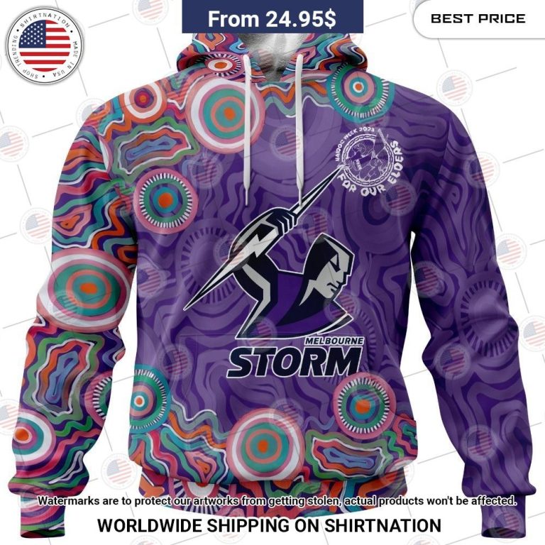 NRL Melbourne Storm NAIDOC Week 2023 Custom Shirt My friend and partner