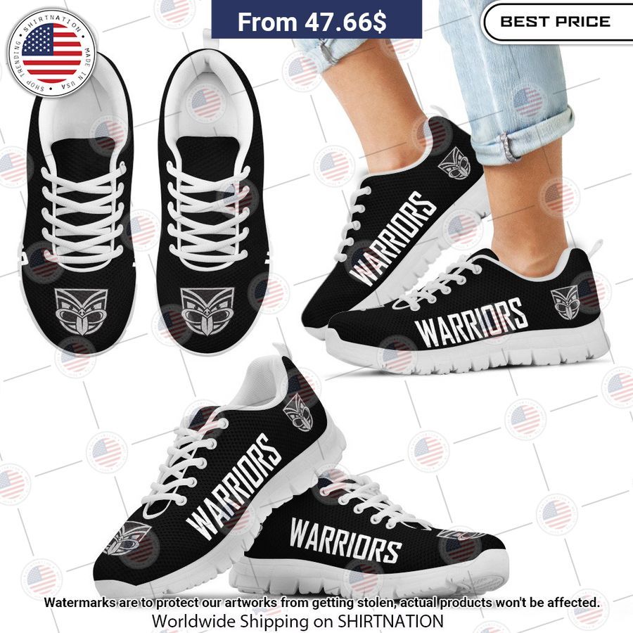 NRL New Zealand Warriors Running Shoes Oh my God you have put on so much!