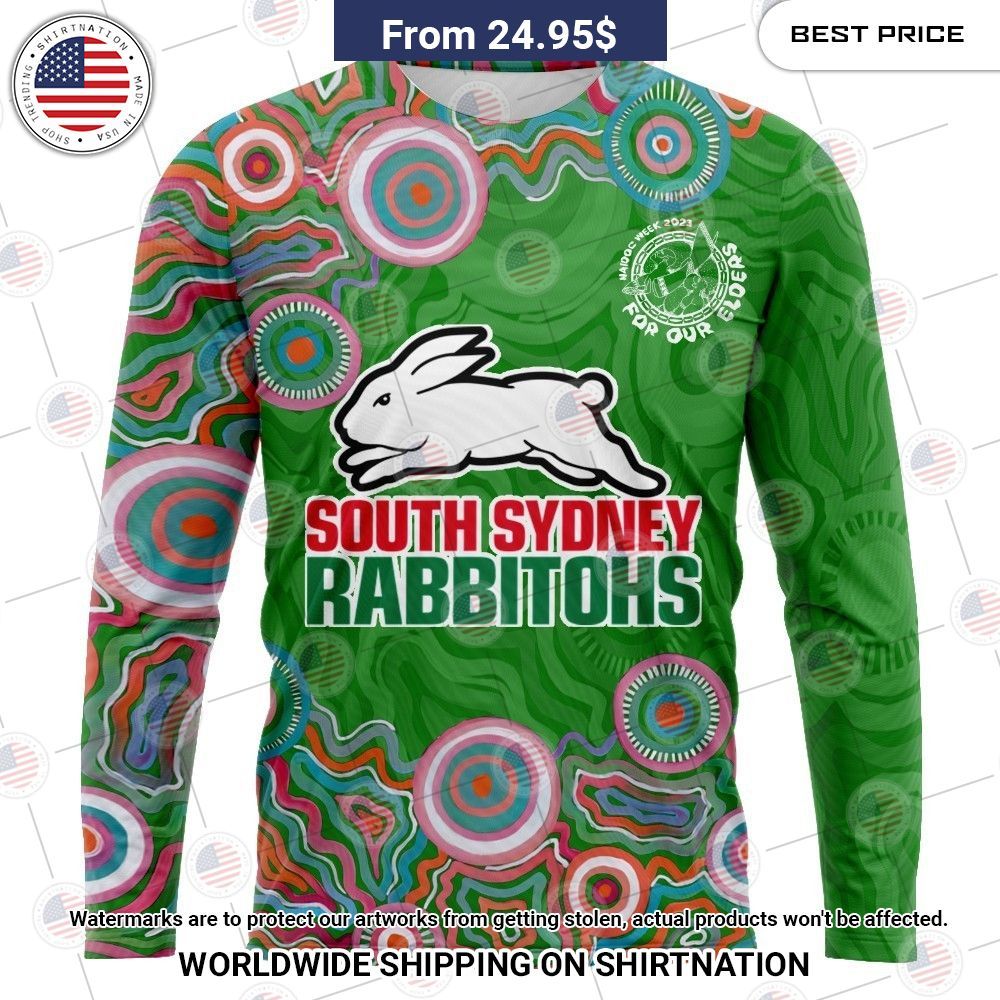 NRL South Sydney Rabbitohs NAIDOC Week 2023 Custom Shirt Best click of yours