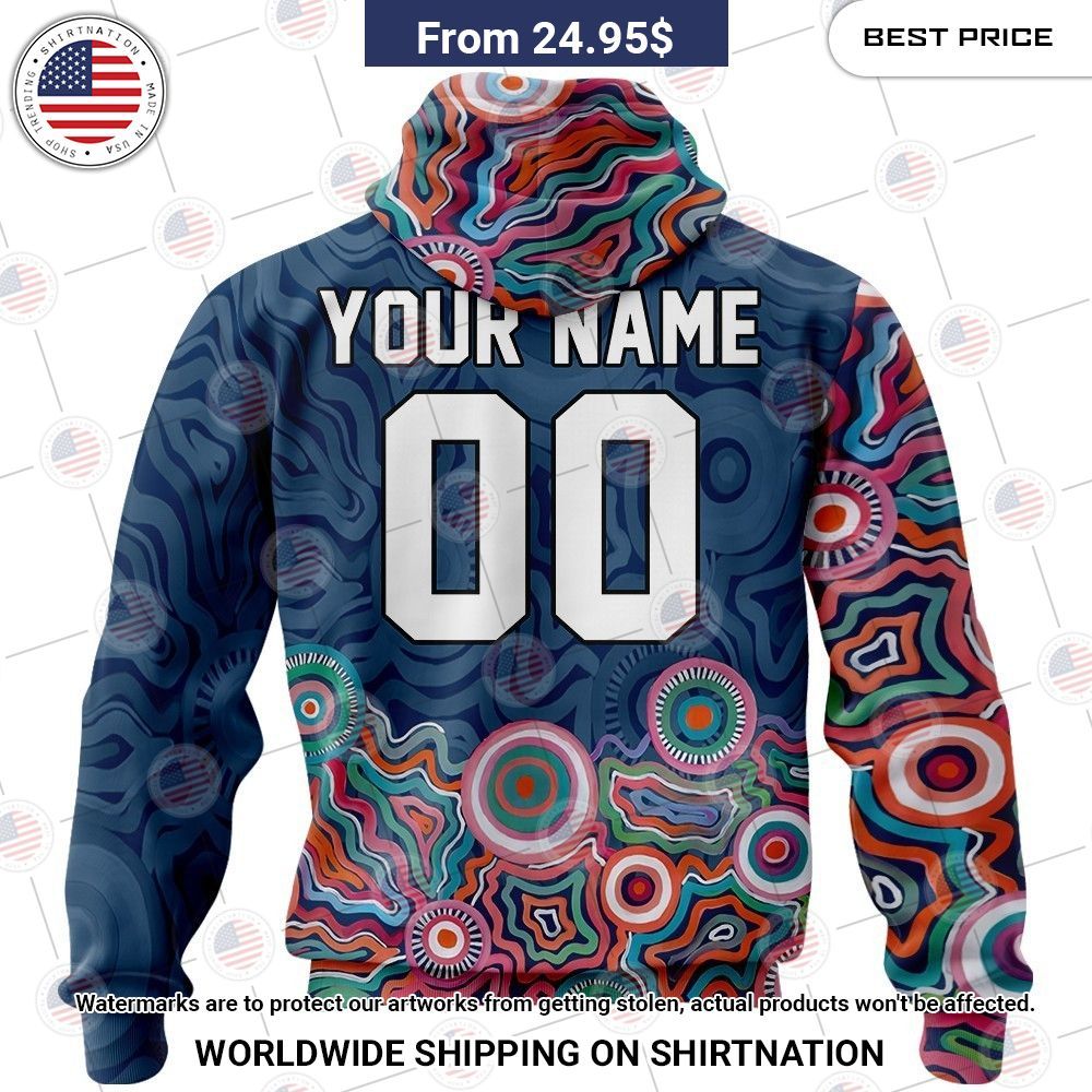NRL Sydney Roosters NAIDOC Week 2023 Custom Shirt You look so healthy and fit