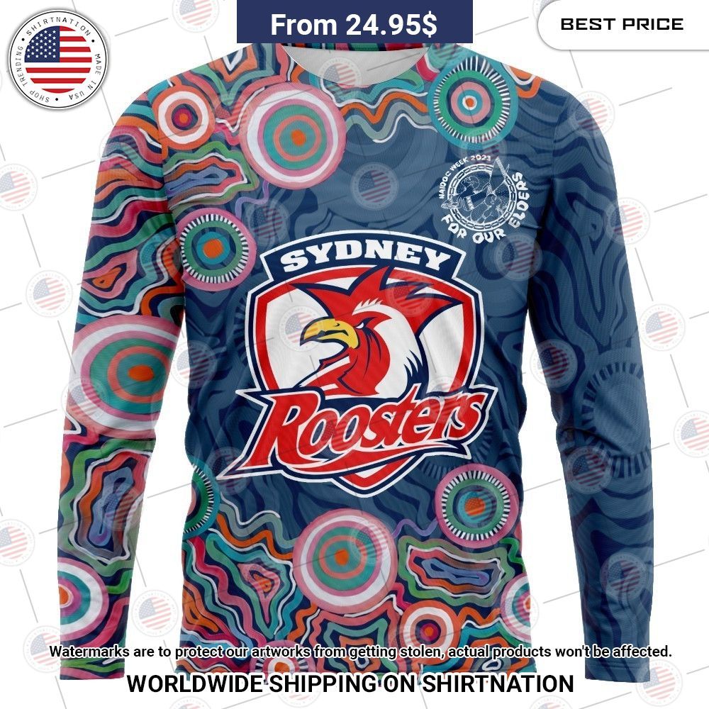 NRL Sydney Roosters NAIDOC Week 2023 Custom Shirt Coolosm