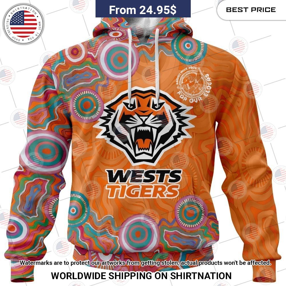 NRL Wests Tigers NAIDOC Week 2023 Custom Shirt Royal Pic of yours