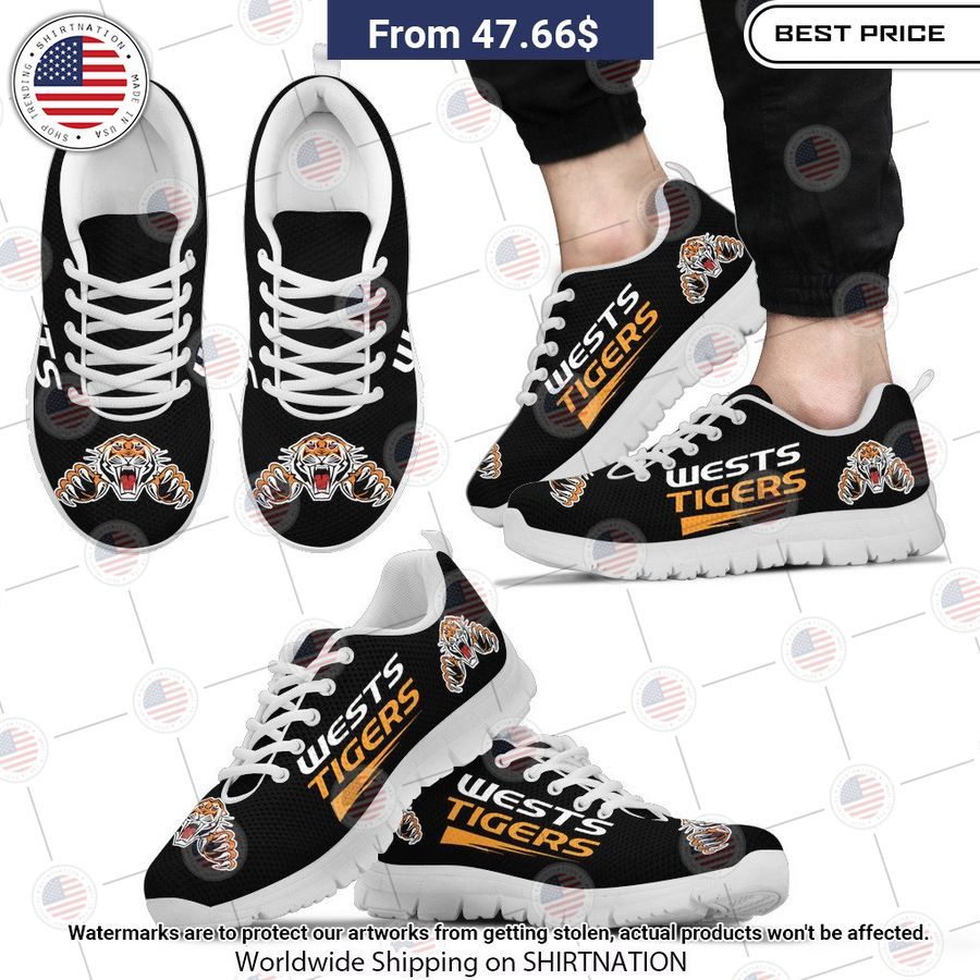 NRL Wests Tigers Running Shoes You look lazy