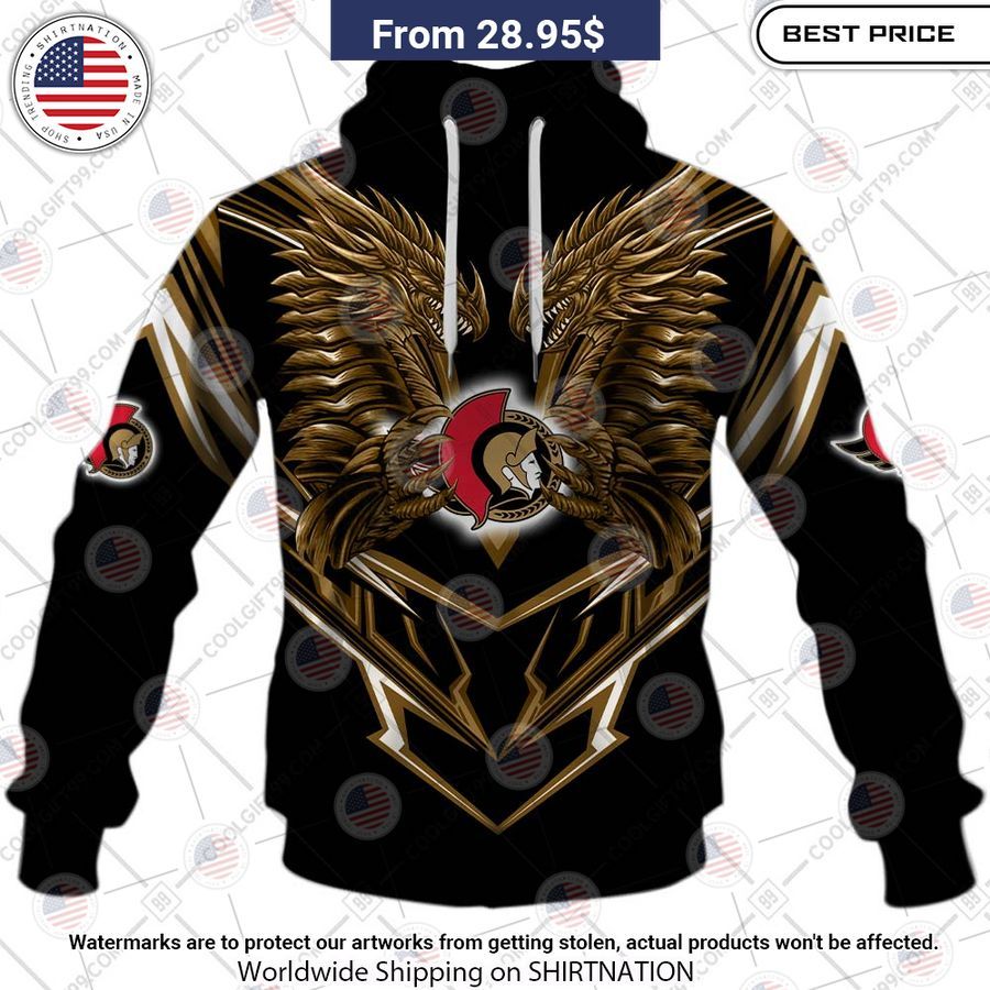 Ottawa Senators Dragon Custom Shirt Such a charming picture.
