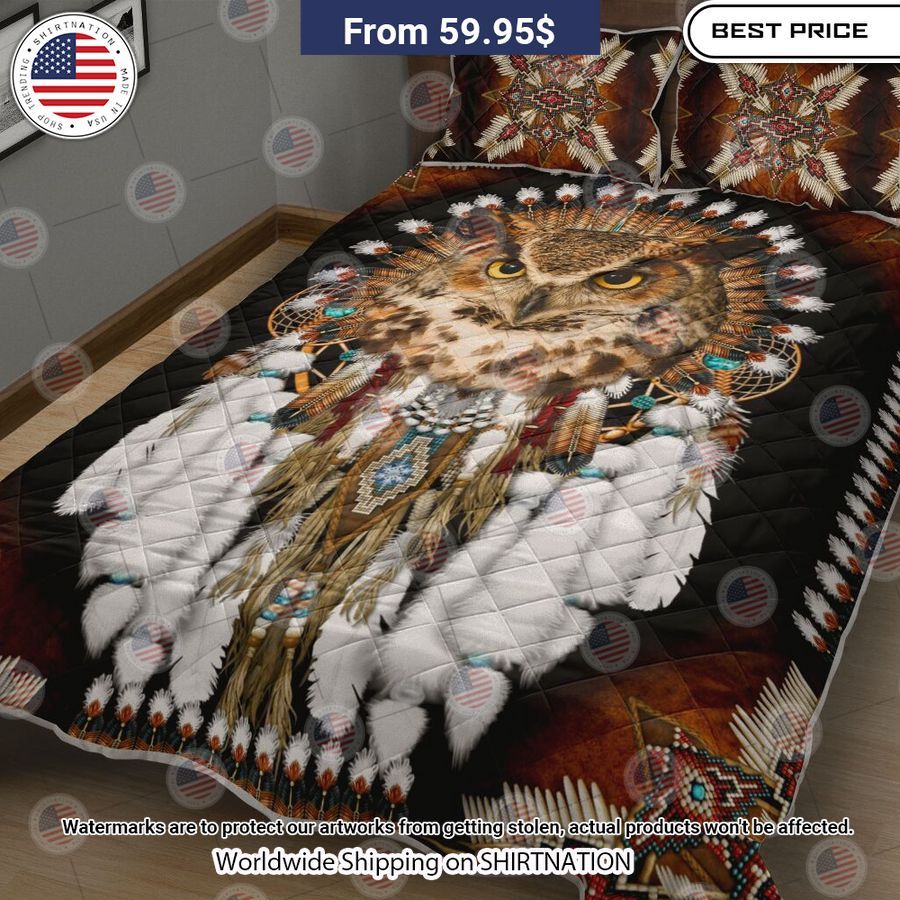 owl native american rosette bedding 2 510.jpg