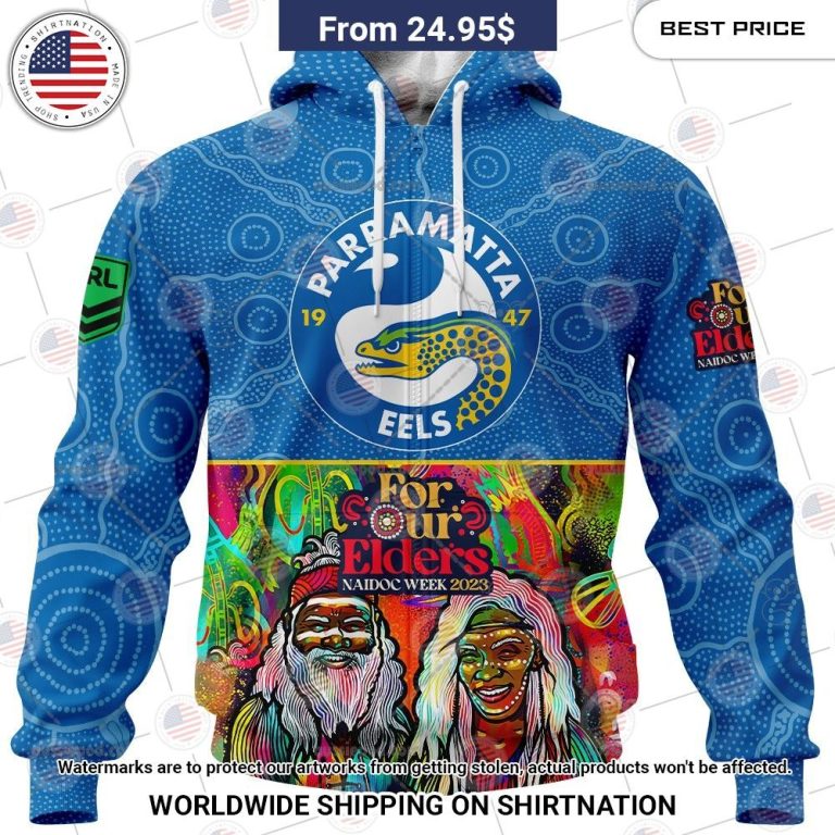 Parramatta Eels NAIDOC Week 2023 Custom Shirt You look lazy