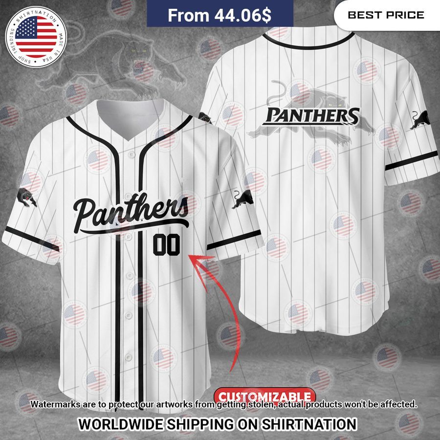 Penrith Panthers Custom Baseball Jersey Your beauty is irresistible.