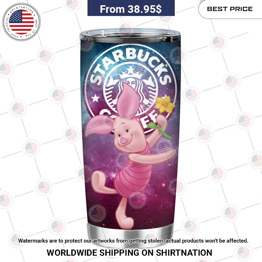 Piglet Starbucks Galaxy Tumbler I can see the development in your personality