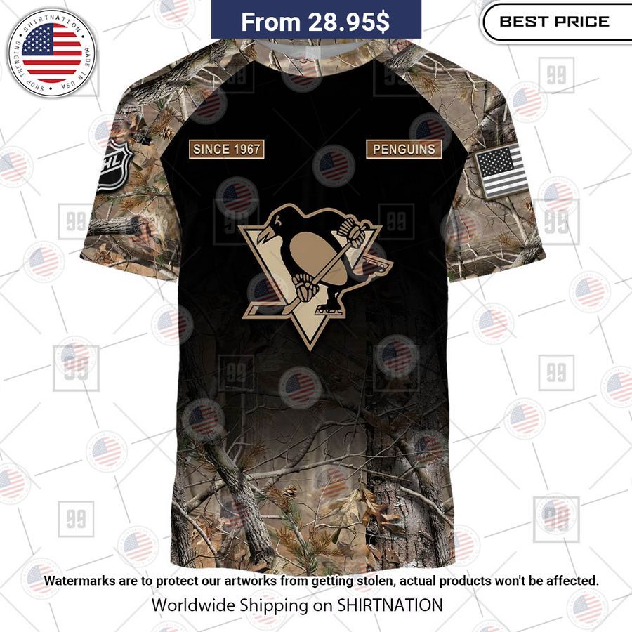 Pittsburgh Penguins Camouflage Custom Hoodie Is this your new friend?