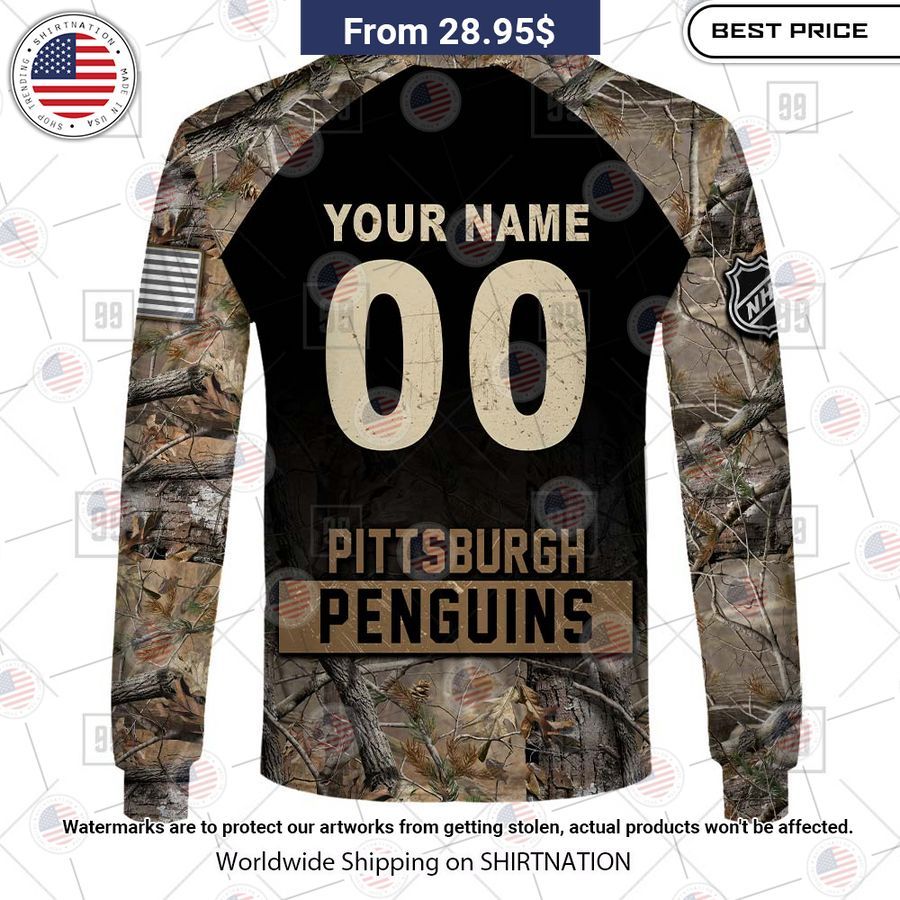 Pittsburgh Penguins Camouflage Custom Hoodie Trending picture dear