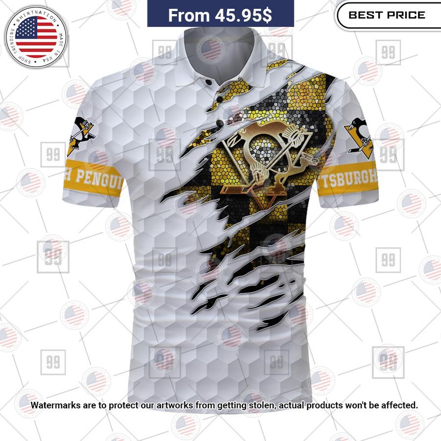 Pittsburgh Penguins Custom Polo You look so healthy and fit