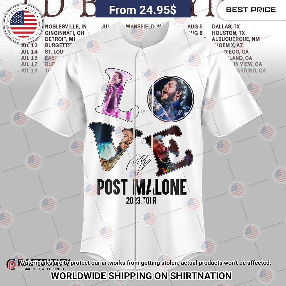 Post Malone Tour 2023 Shirt Ah! It is marvellous