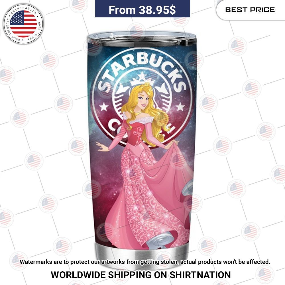 Princess Aurora Starbucks Galaxy Tumbler Out of the world