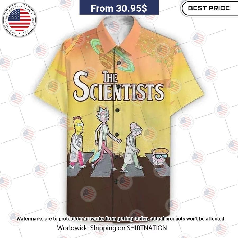 Rick And Morty The Scientists Hawaiian Shirt
