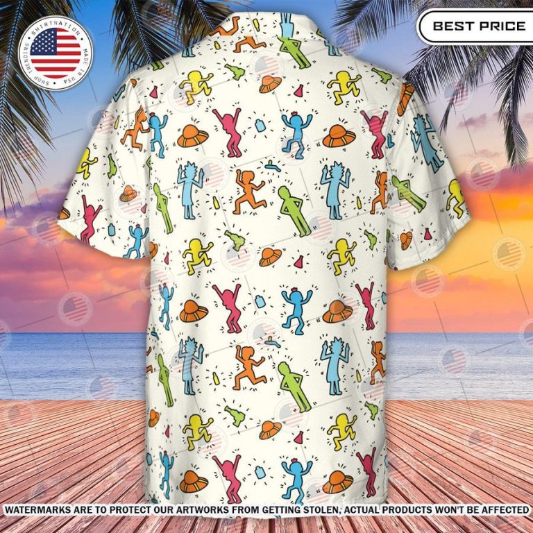 rick haring rick and morty pop art hawaiian shirt 3 399.jpg