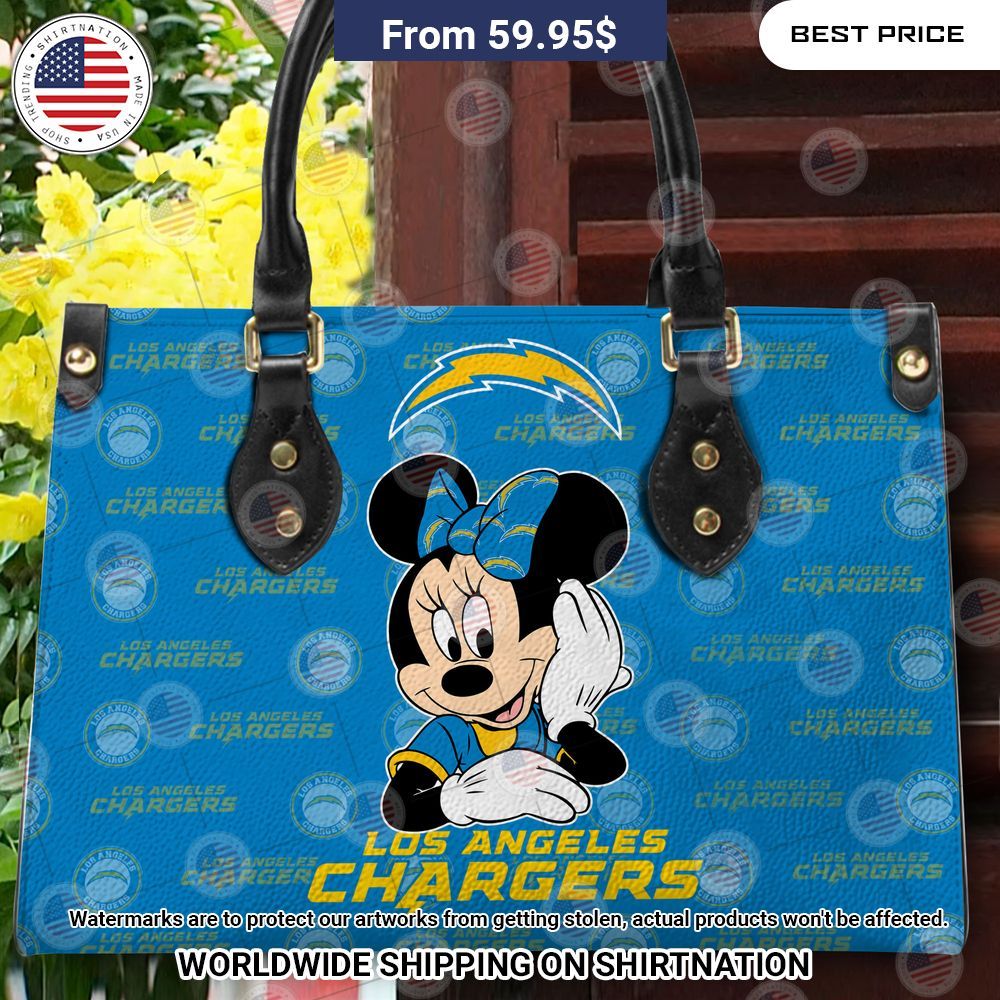 San Diego Chargers Minnie Mouse Leather Handbag You look so healthy and fit