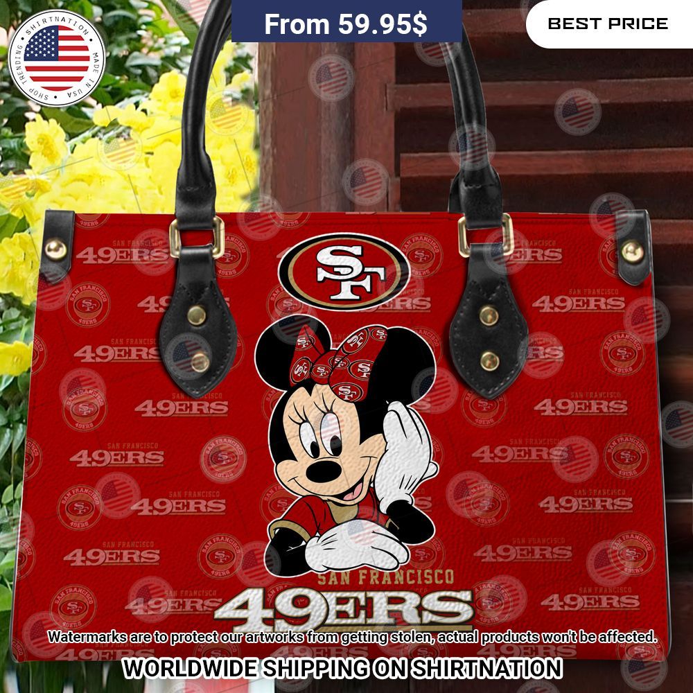 San Francisco Ers Minnie Mouse Leather Handbag Our hard working soul