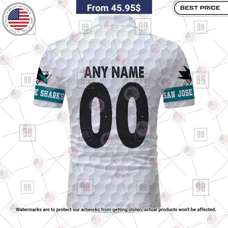 San Jose Sharks Custom Polo You are always amazing