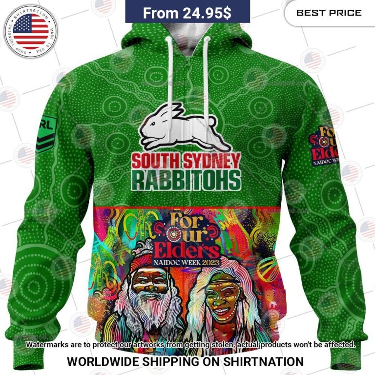 South Sydney Rabbitohs NAIDOC Week 2023 Custom Shirt Damn good