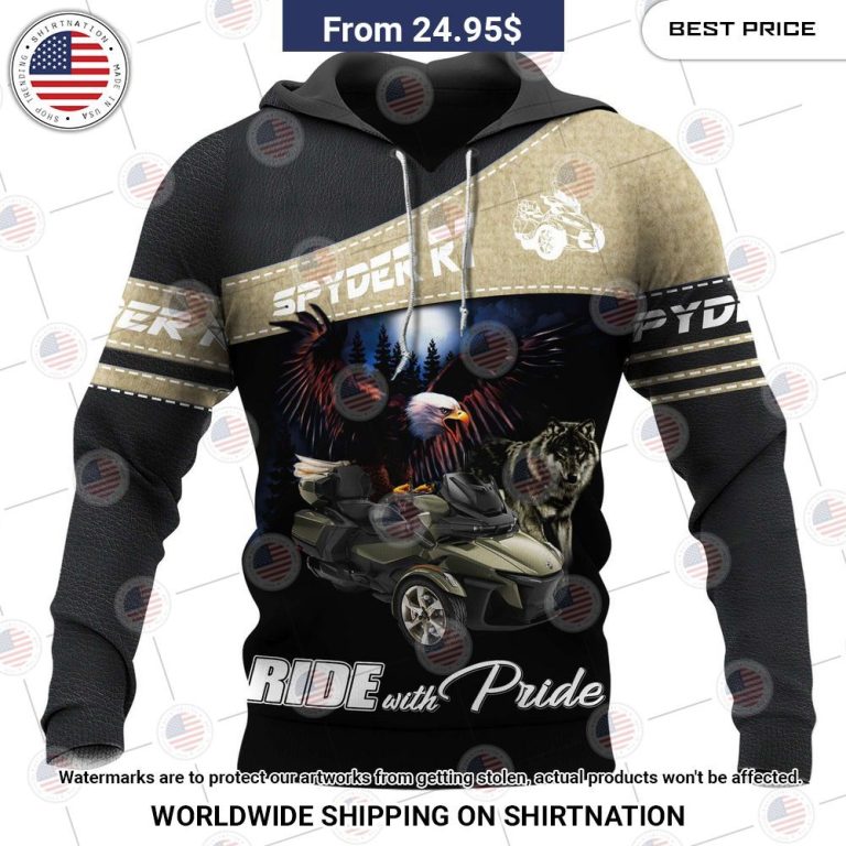 Spyder RT Ride With Pride Hoodie You guys complement each other