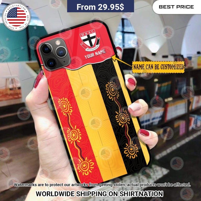 St Kilda Football Club Custom Phone Case Cool look bro