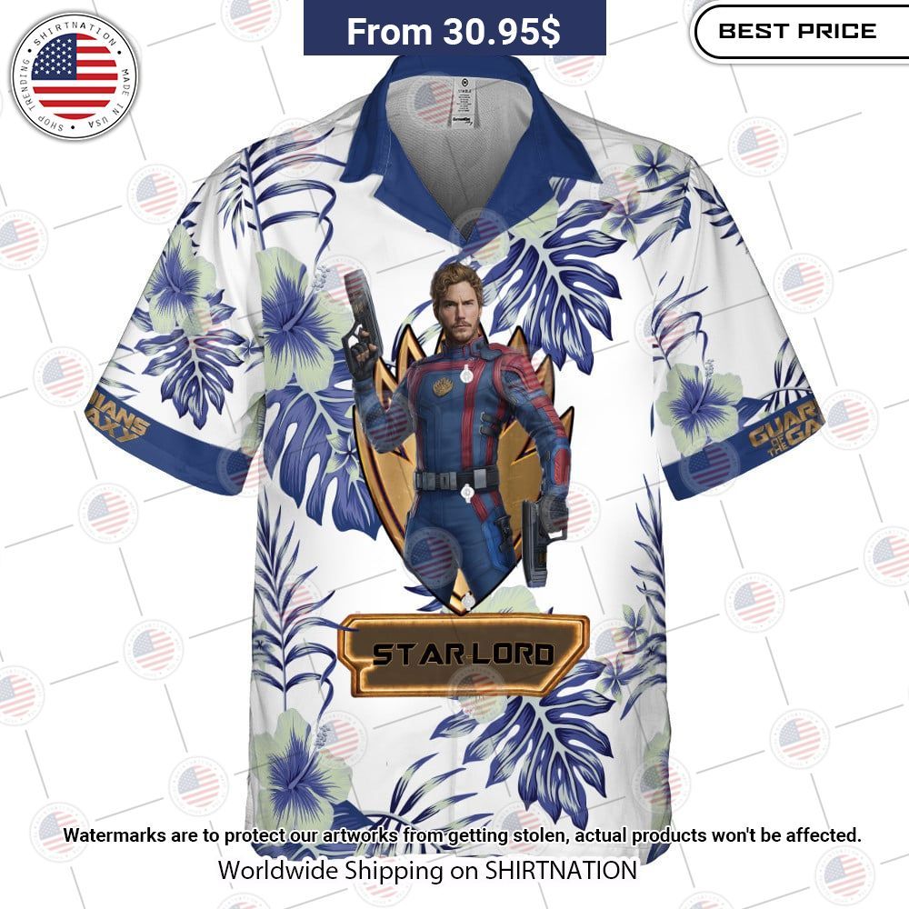 Star Lord Guardians of the Galaxy 2023 Hawaiian Shirt Cool look bro