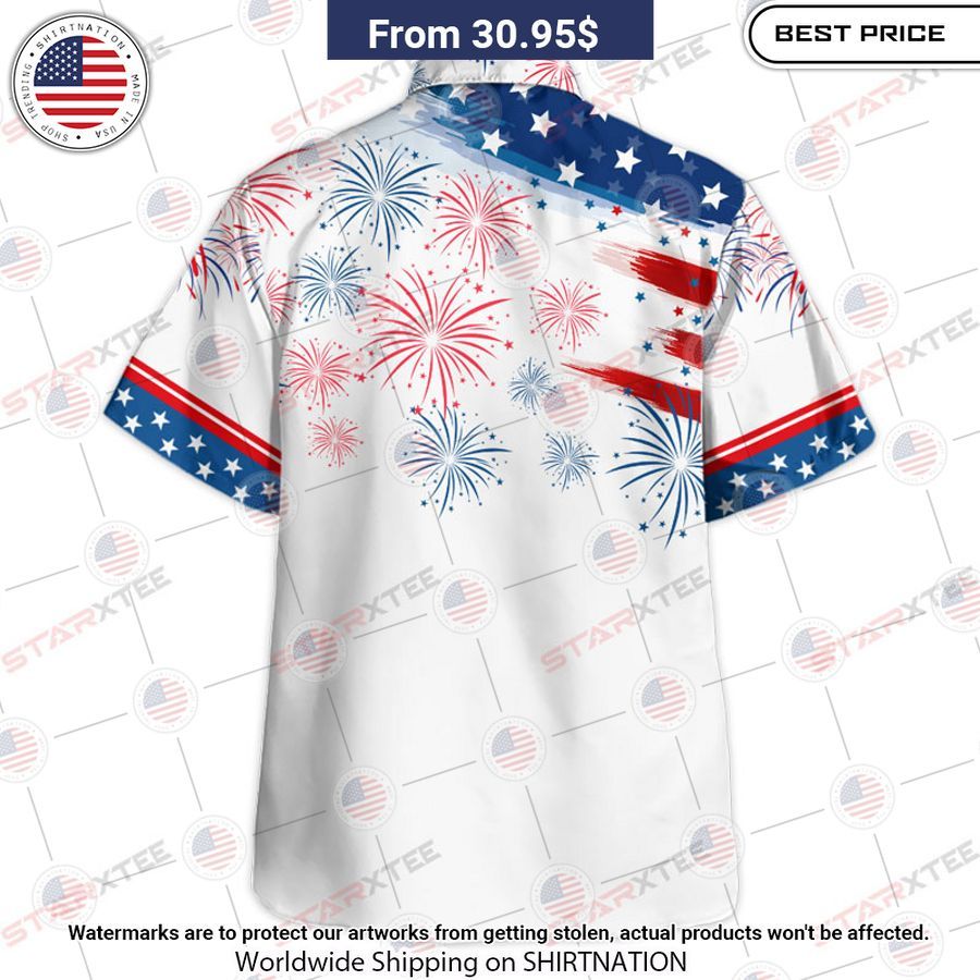 Star Wars 4Th Of July Est. 1776 Firework Hawaiian Shirt Loving click