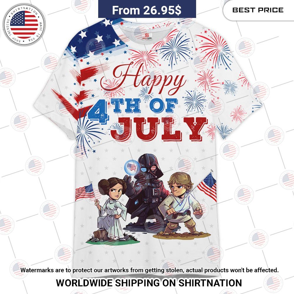 Star Wars Happy 4th Of July T Shirt Have you joined a gymnasium?