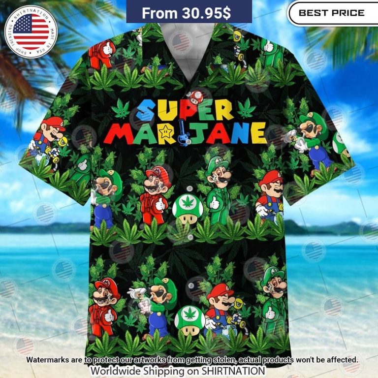 super mario weed hawaiian shirt 1 444.jpg