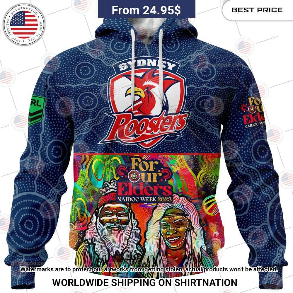 Sydney Roosters NAIDOC Week 2023 Custom Shirt Rocking picture