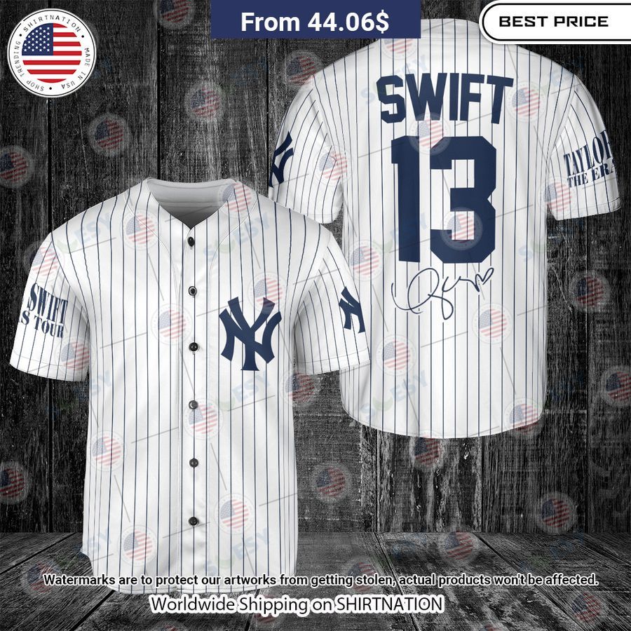 Taylor Swift 13 New York Yankees Baseball Jersey Our hard working soul